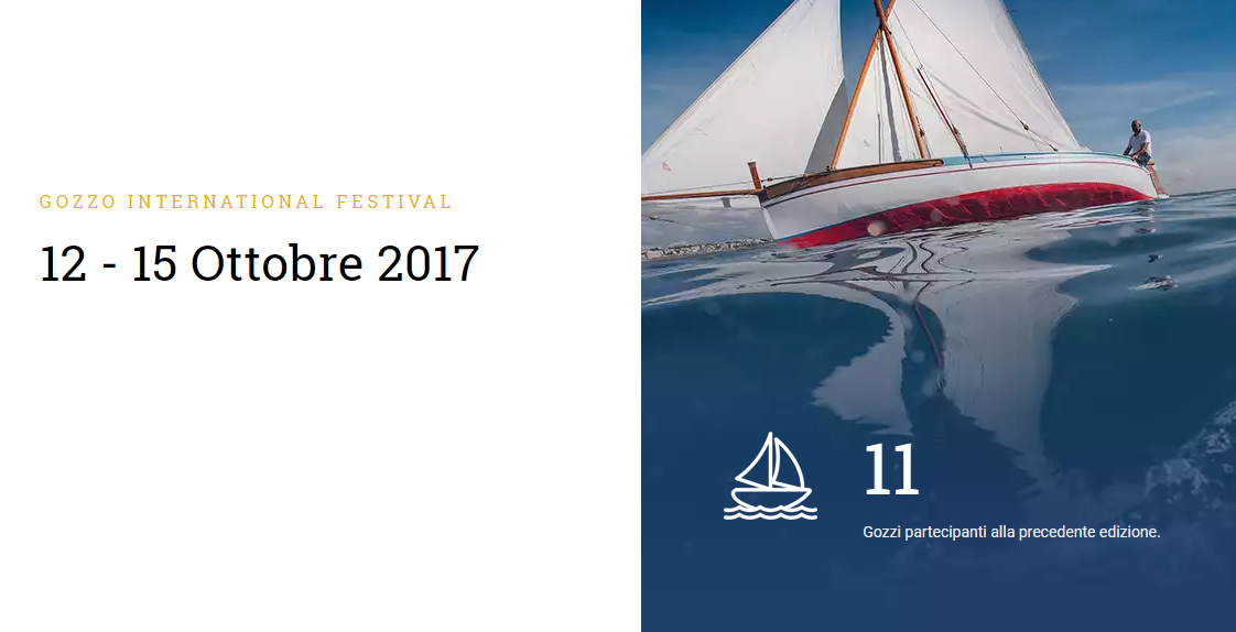 Gozzo International Festival - Gallipoli dal 12 al 15 ottobre 2017