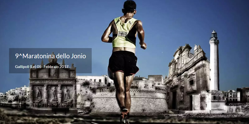 Maratonina dello Ionio - Gallipoli 5 Febbraio 2017