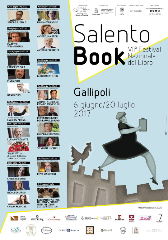 SALENTO BOOK VII Festival Nazionale del Libro - Gallipoli 6 giugno - 20 luglio 2017